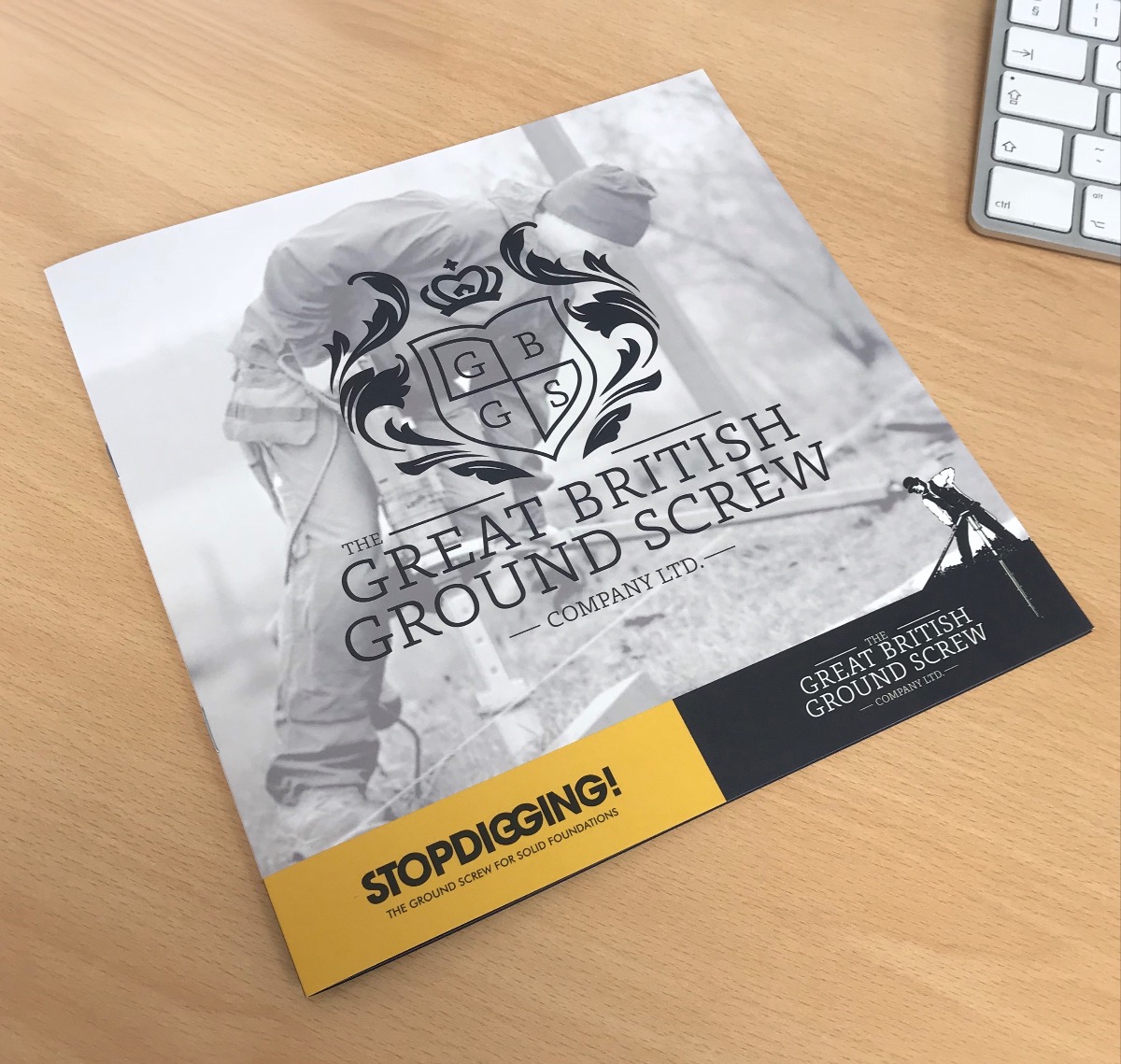 GBGS Square 210mm Brochure Design and Print